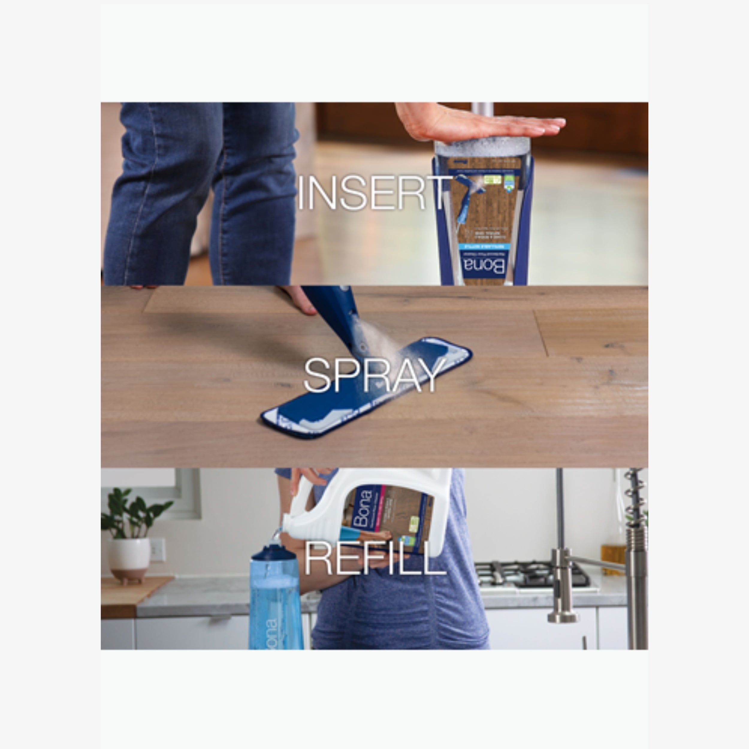 Bona® Pro Series Luxury Vinyl Floor Cleaner Cartridge