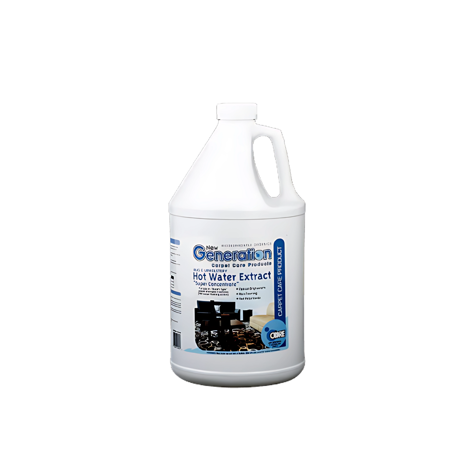 New Generation Hot Water Extract Concentrate Carpet & Upholstery Cleaner