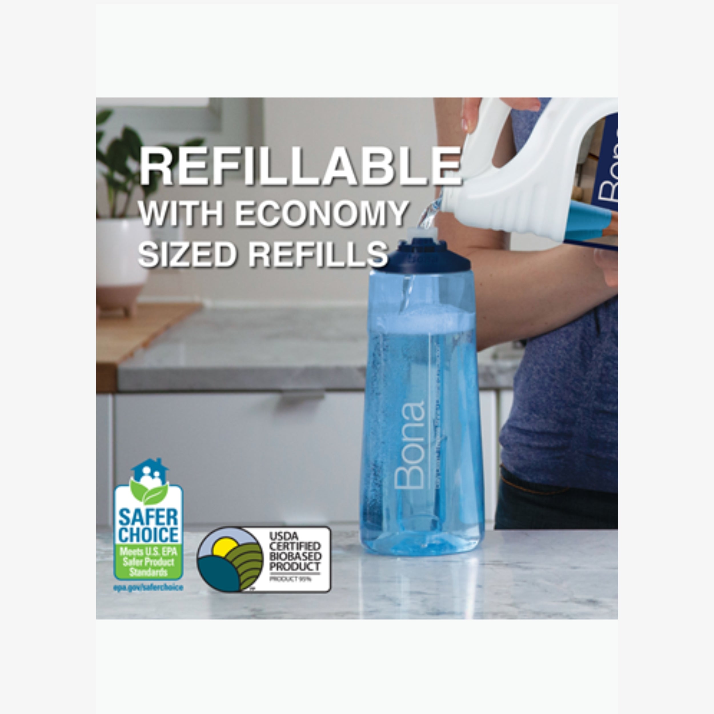 Bona® Pro Series Luxury Vinyl Floor Cleaner Cartridge