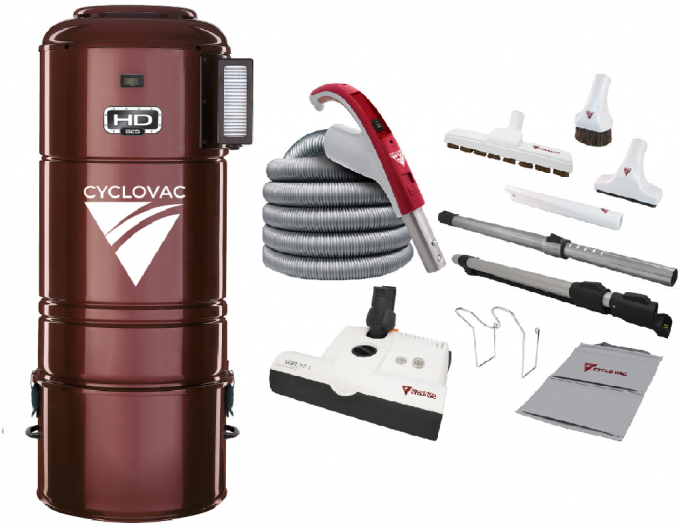 CYCLOVAC HD925 w/ Carpet & Bare Floor Pkg (3)