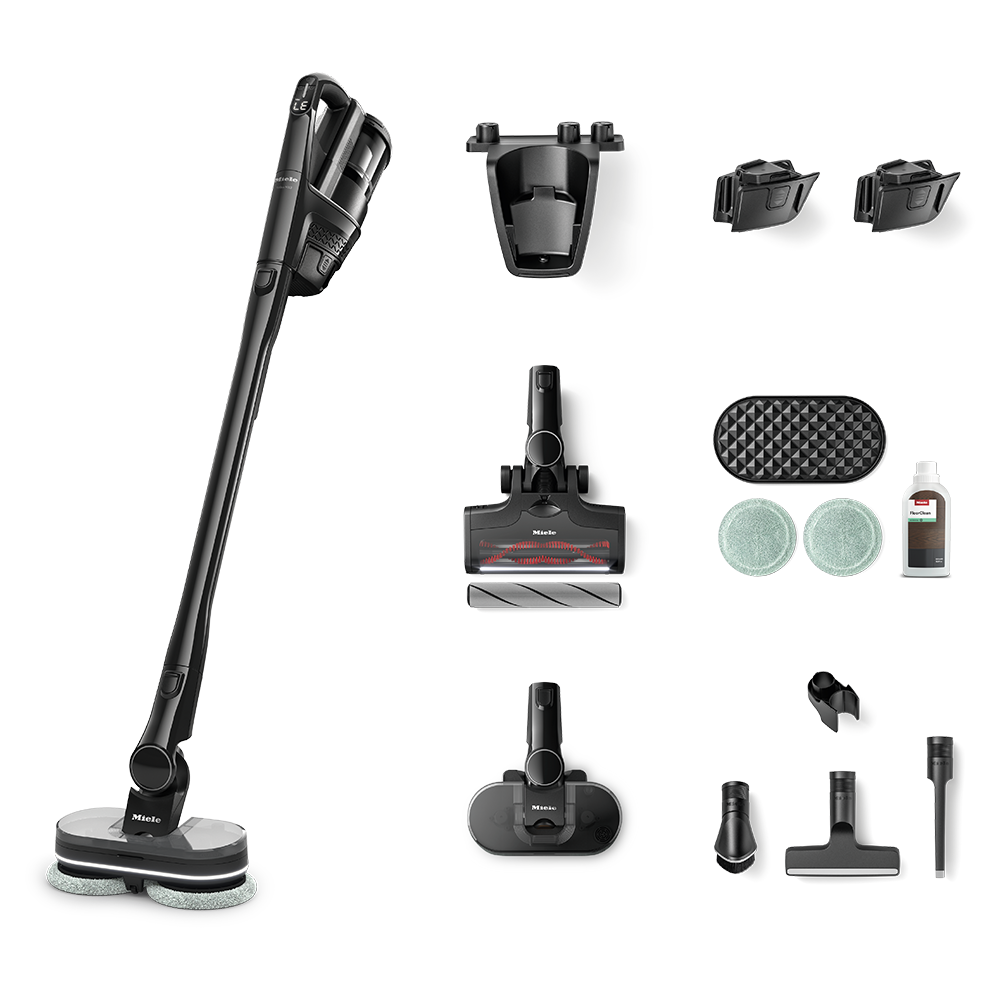 MIELE TRIFLEX HX3 AQUA PLUS OBSIDIAN BLACK - NEW