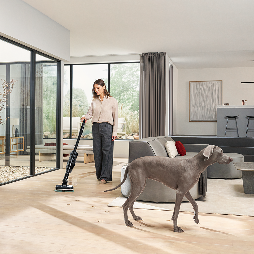 MIELE TRIFLEX HX3 AQUA PLUS OBSIDIAN BLACK - NEW