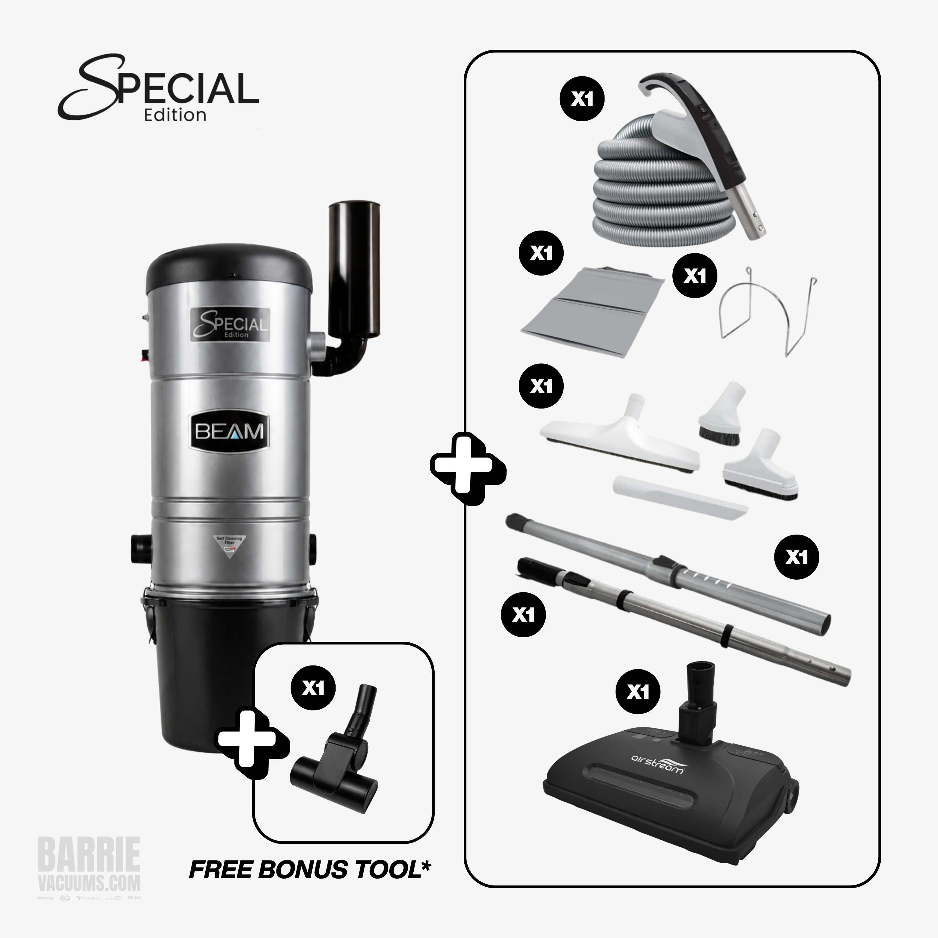 BEAM MODEL 215A SPECIAL EDITION W/ CARPET & BARE FLOOR PKG (Copy)