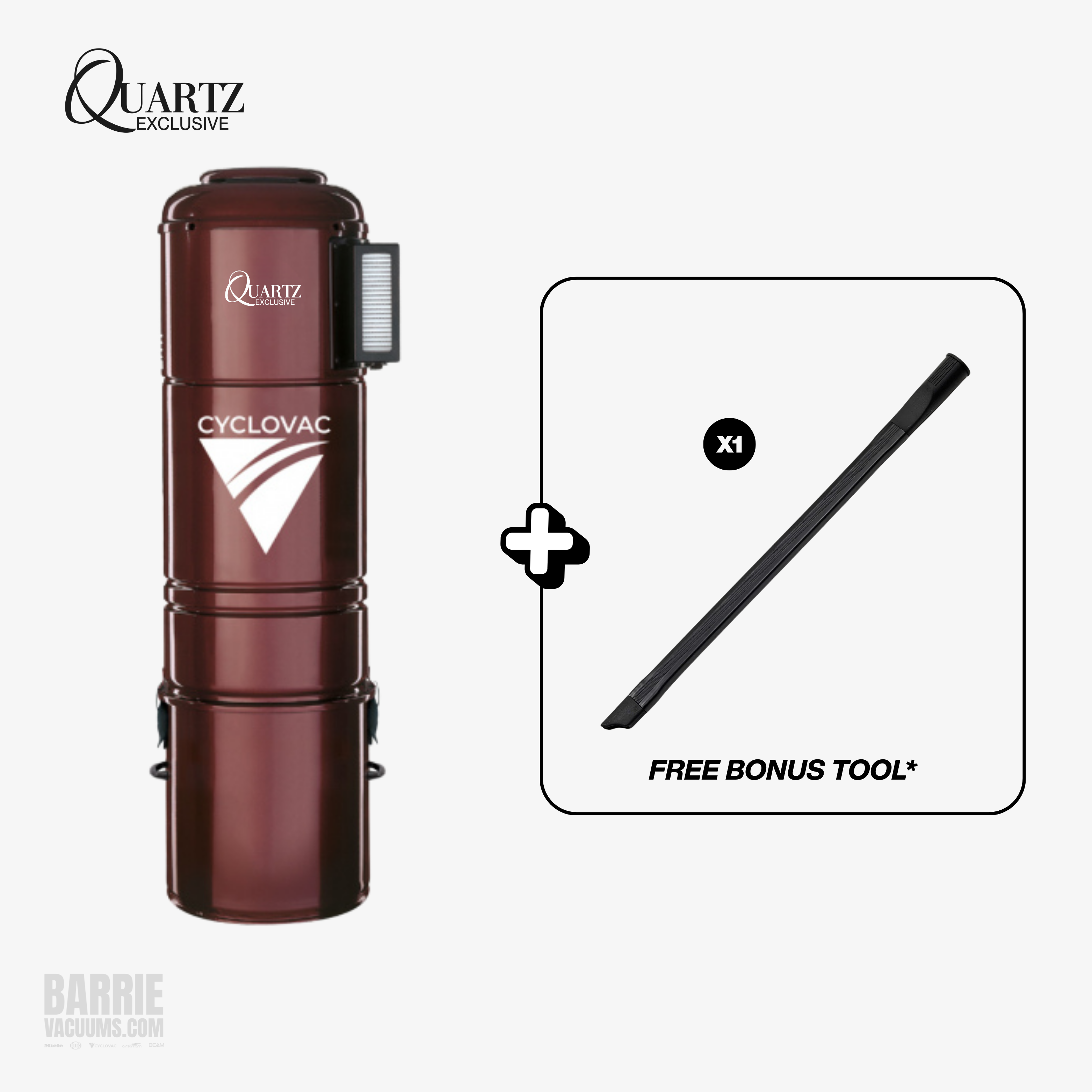 CYCLOVAC MODEL H725 QUARTZ EDITION