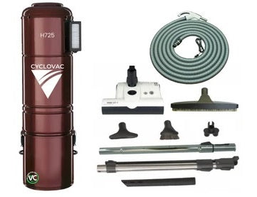 CYCLOVAC H725 w/ Carpet & Bare Floor Pkg (3)