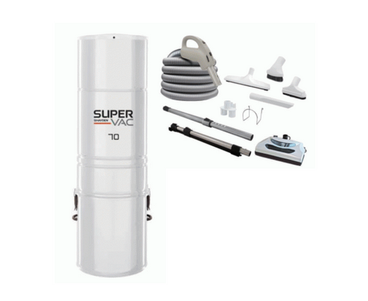 Hayden Supervac70 with Carpet & Bare Floor Pkg