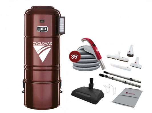 CYCLOVAC HD925 w/ Carpet & Bare Floor Pkg (3)