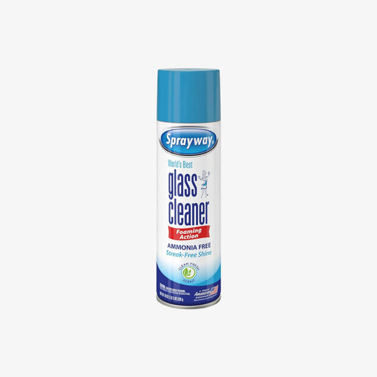 Sprayway Glass Cleaner Aerosol Spray, 19 oz